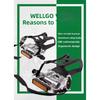 Wellgo Mountain Bike Pedals Bearing Foot Pedals with Dog Mouth M248 Universal Pedal Bicycle Riding Equipment Accessories