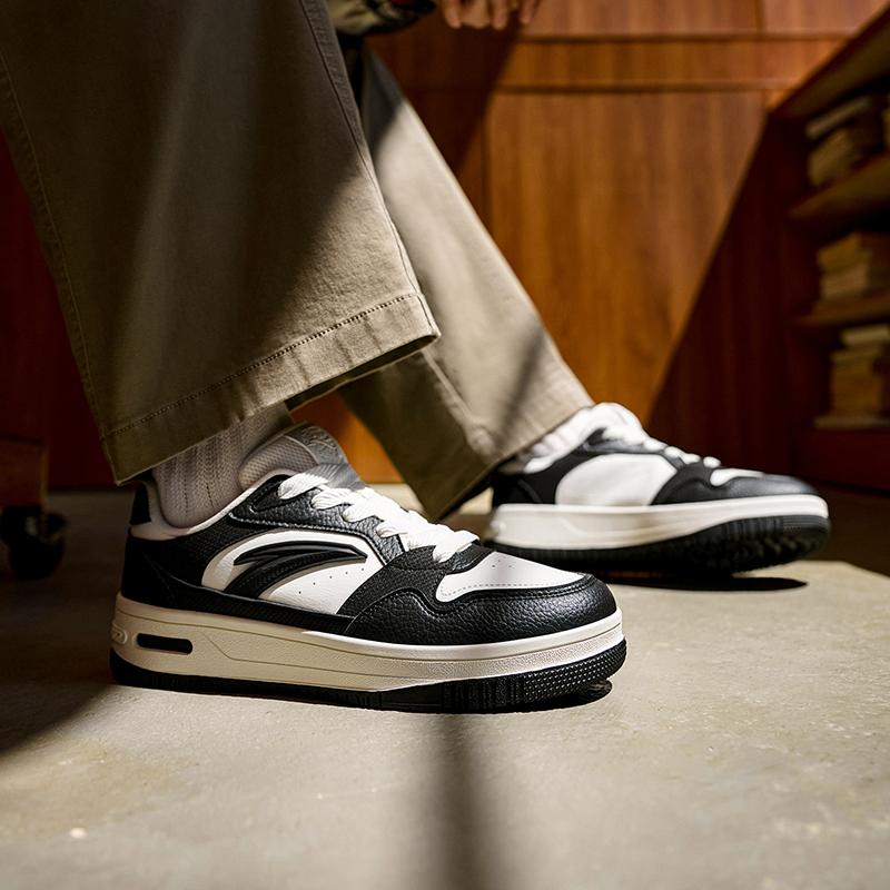 Men's Sneakers ANTA First Year Skate Shoes Men's Low-top Ivory White/Basic Black