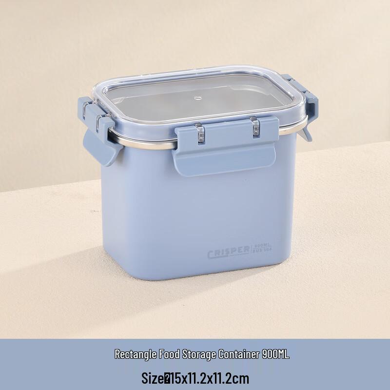 

XUNIAN 304 Stainless Steel Clip-Lock Food Storage Container