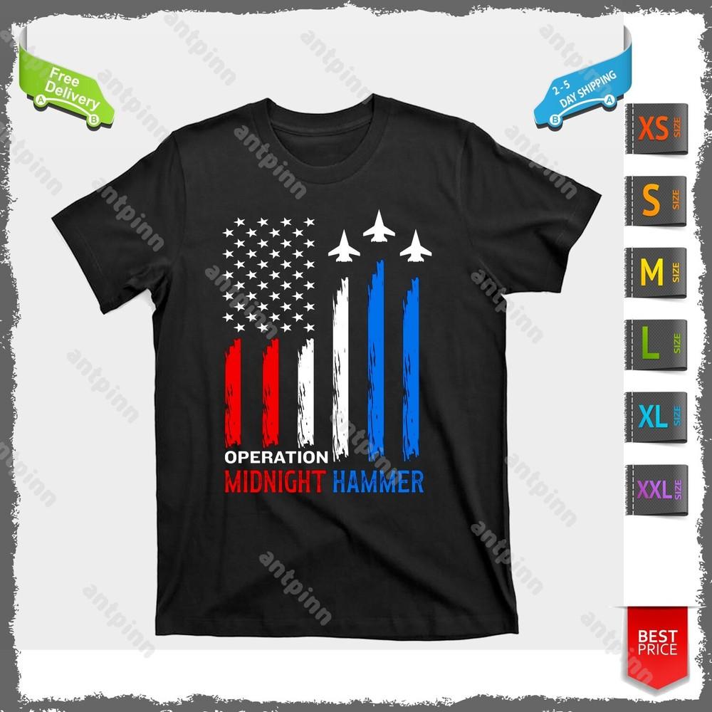 Operation Midnight Hammer USA B2 Stealth Bomber T Shirt Unisex Unisex T-Shirt XXXL
