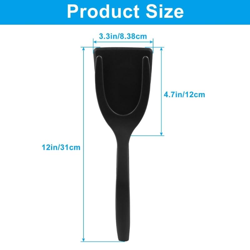 Multipurpose Nonstick Nylon Spatula Tong for Omelets and Fish Flipping Steak Shovel Kitchen Supplies Cooking Tool