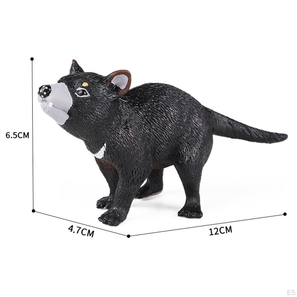 Animal Figures Forest Figurines Miniature Woodland Animals for Birthday Gift