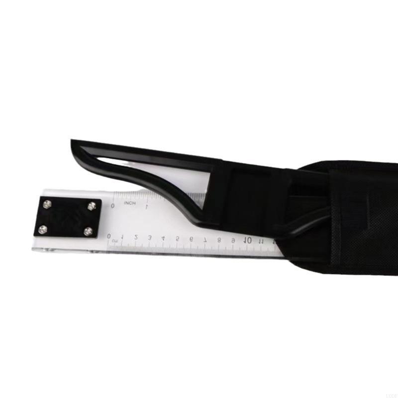 3 Piece Acrylic T Square Rulers Set Detachable T Type For Precise Drafting And Engineering Measurements