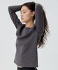 Chaebteoegseu Women'S Relaxed Fit Soft Long Sleeve (Charcoal)