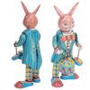 Hase Aufziehspielzeug Retro Metall Schwingender Trommelnder Hase Aufziehspielzeug für Geschenk Sammlung
