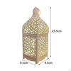 Portable Candle Lantern Home Decor with LED Fairy Lights Hanging