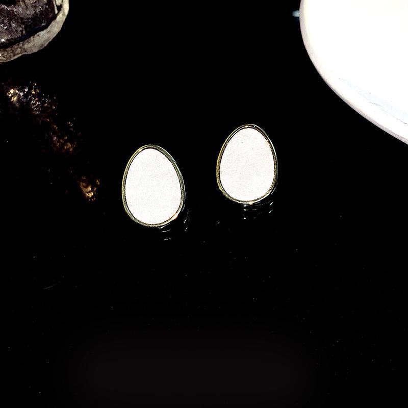 

Квадратные серьги с цирконием, винтажные женские серьги в гонконгском стиле, темпераментные изысканные геометрические серьги, ювелирные аксессуары, подарки 5