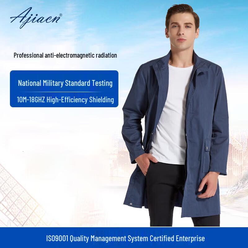 Men s Metal Fiber Anti-Radiation Lab Coat XXXL