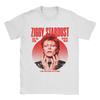 David Bowie Ziggy Stardust Motion Fashion T Shirts Cotton Tee Shirt for Unisexs YK Retro Wholesale Short Sleeve Top Tees
