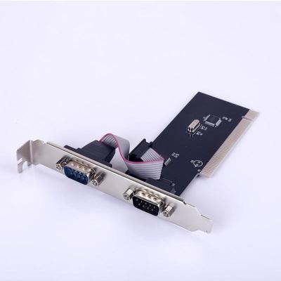 1 Set Pci To Com 9 Pin Rs232 Interface Db9 Industrial Control Computer Adapter Expansion Card Pci Serial Port Connectors Card
