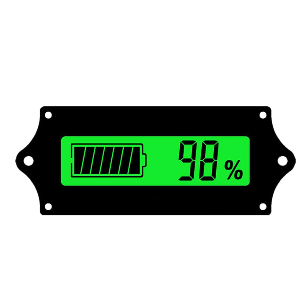 

12V/24V/36V/48V Lead Acid Lithium Battery Capacity Indicator LED Battery tester Charge Level Indicator Power Level Detector Test зелений