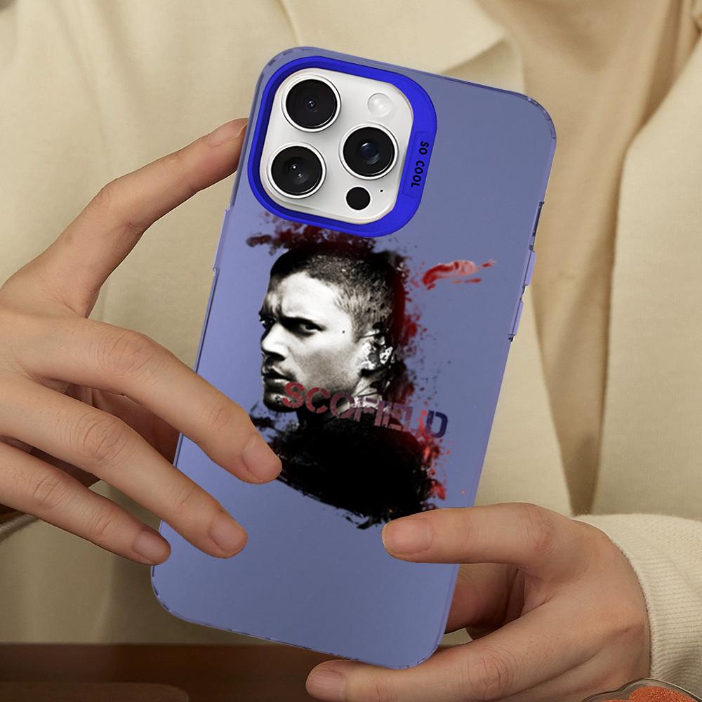 Prison Break Phone Case For IPhone 16 15 14 13 12 11 Pro Max X XR XSMAX 8 7 Plus Matte Shockproof Back Cover