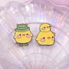Unique Animal Design Brooch Stylish Cartoon Duck Brooch For Unisex Accessories Fashion