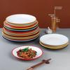 Melamine Round Shallow Dining Plate