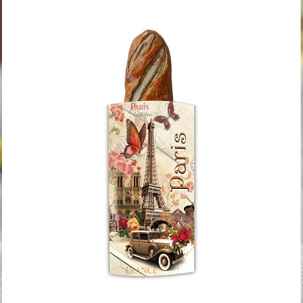 Creative Cartoon Afternoon Tea Food Resin Three-Dimensional Design Refrigerator Stickers Magnetic Message Home Decoration