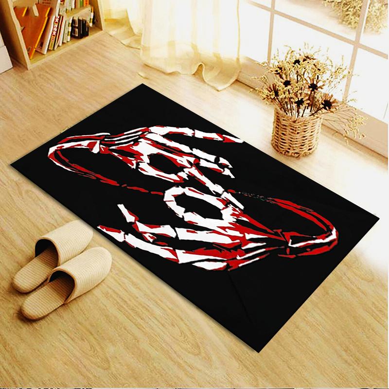 Korn Carpet Rug for Living Room Bedroom Home Sofa Decoration,Kids play Non-slip Floor Mat