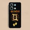 Zodiac Sign Gemini Mobile Phone Case for Xiaomi Redmi Note 14 13 12 11 S Pro Plus 4G 5G Colorful Printing Cover Luxury Cover