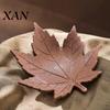 Fall Themed Accessory 3D Printed Maple Leaf Trinket Dish, Autumn Key Tray, Jewelry Decorative Dish Tray for Entryway, Thanksgiving Tabletop