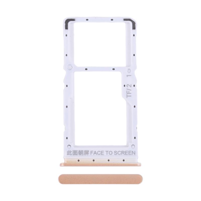 For Xiaomi Poco X5 5G/Redmi Note 12 5G (Global) SIM Card+TF Card Tray Holder Replacement Part (Without Logo)