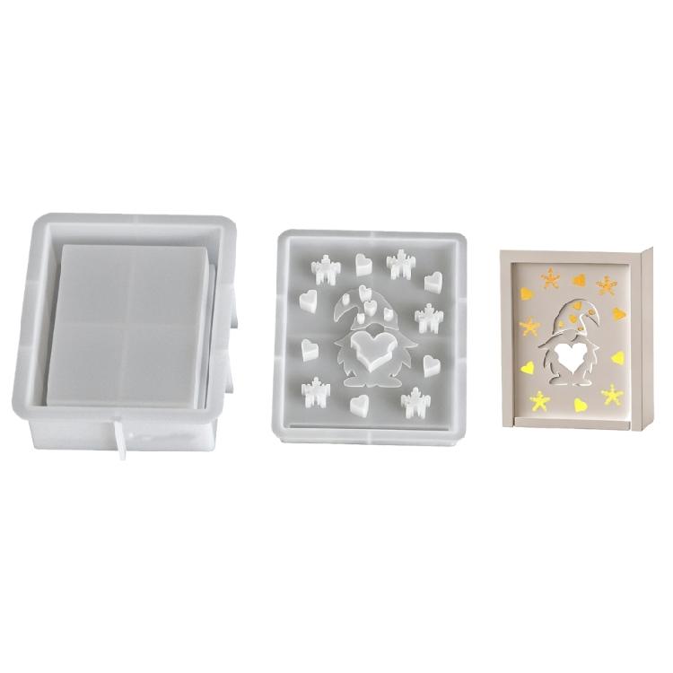 Christmas Craft Silicone Molds Food Safe Materials For Baking Candle Making Festival Decoration Creation