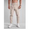Spring and Autumn Long-sleeved Pants Men's Feet Zipper Drawstring Casual Sports Outdoor Trousers