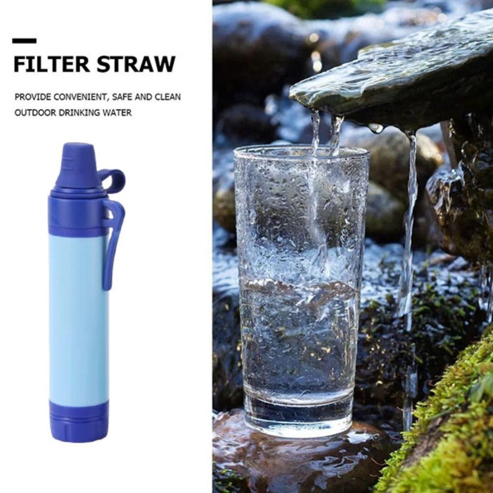 Straw Purification Water Filter Purifier Drinking Water Filtering Straw Mountain Climbing