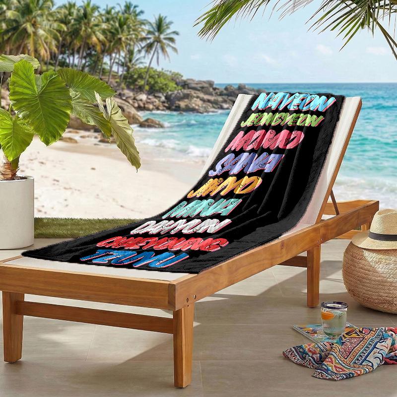 Twice Fashion Beach Towel: Ideal for Summer Adventures Soft, absorbent and quick drying suitable for swimming and bathing