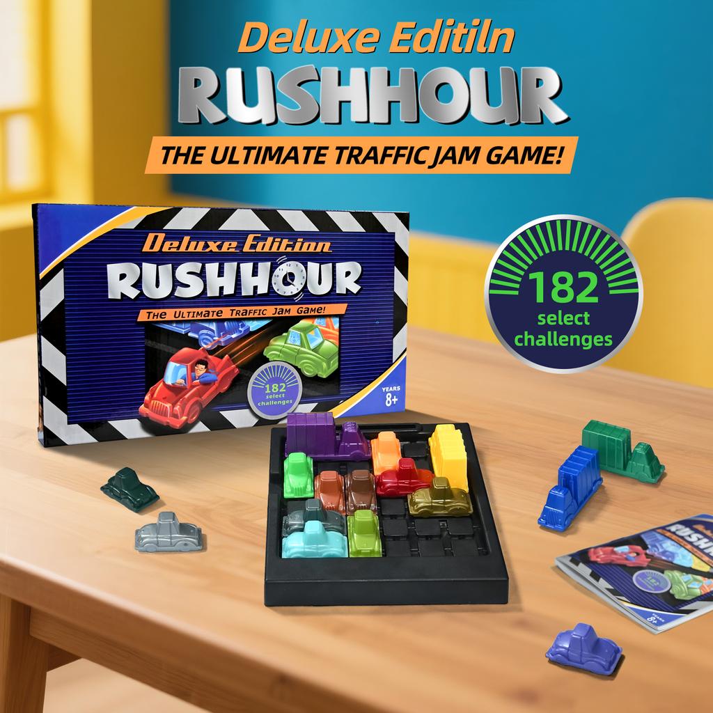 Ora di punta Auto Huarong Road Ragionamento Logico Gioco da Tavolo Puzzle per Bambini Pensiero sul Traffico Gioco di Sgombero Giocattoli Interessanti