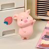 Mini Pig Figurines Cartoon Toy Cute Toppers for Home Piglet Cake Miniature Pig Office Desk Birthday