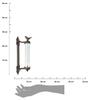 Cast Iron Bird Wall Thermometer