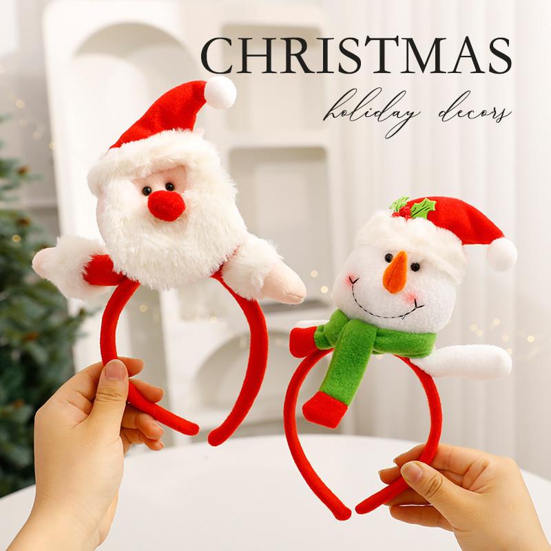 Christmas Penguin Deer Bear Headband Childrens Festive Hair Ornament For Parties