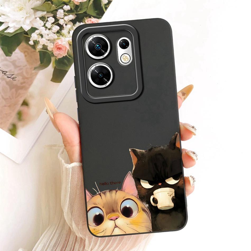 For Infinix Zero 30 4G 5G X6731 X6731B Fashion Dusk Beach Painting Phone Case For Infinix Zero30 Soft Silicone Covers Bumpers