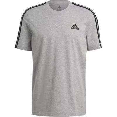 Sport Planet Round Neck Casual Printed Short Sleeve T-Shirt Men Tops Medium-Gray Stone-Flower GL3735