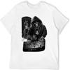 No Mix DJ Mesa de Som David Gonzales Chicano Amigos Arte Lowrider Camisetas Masculinas Brancas