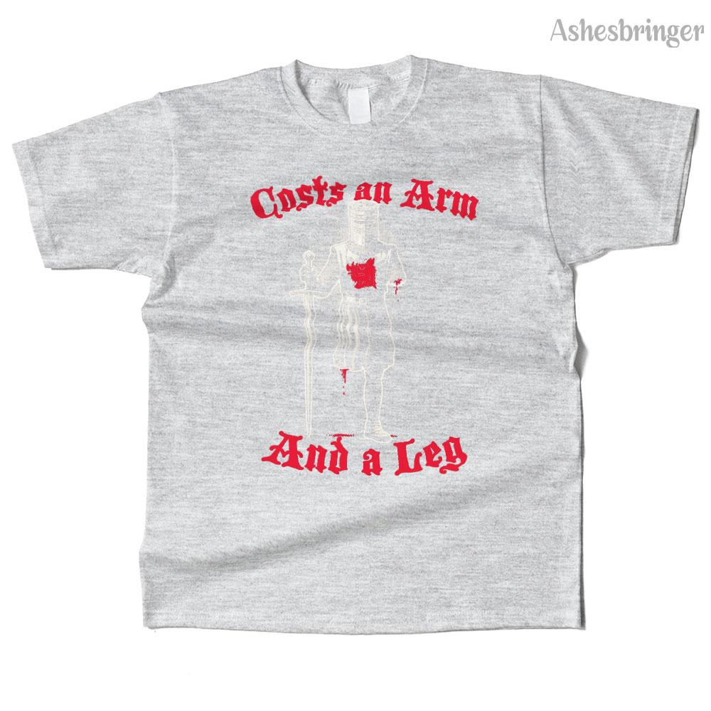 

Mens Cotton Black Knight Debt Graphic High Quality T Shirt Street Casual Style Tee for Men and Women 4XL