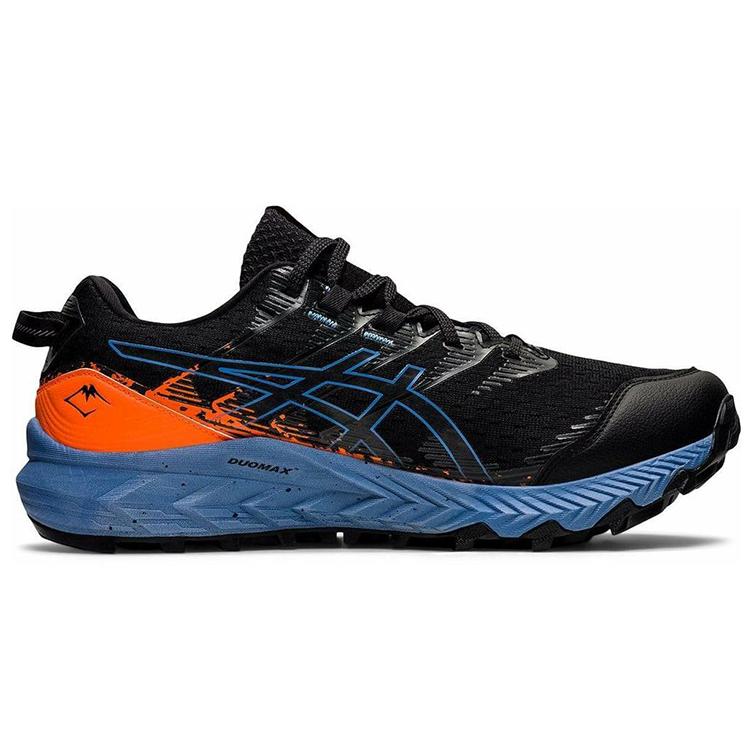 ASICS Gel Trabuco 10 Gore Tex Black Blue Harmony Orange 1011B328-002