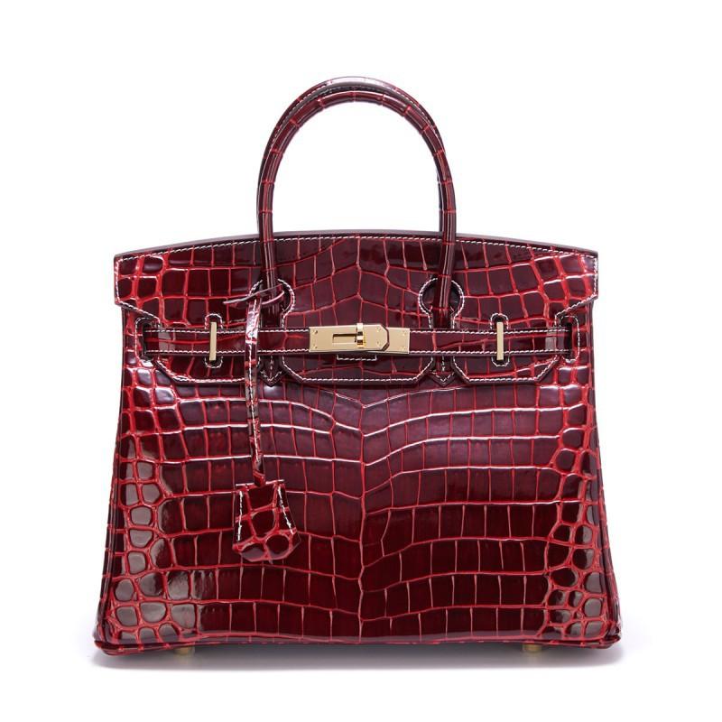 Skórzana torba Platinum do pracy Wzór aligatora Modna torebka Uniwersalna damska Duża skóra bydlęca Stylizacja Jednoramienna Cross-body