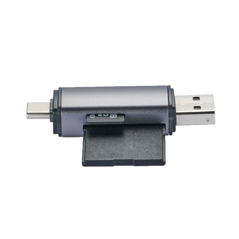 USB2.0 Micro SD Card Reader 2-in-1 Memory Card TF/SD Card Reader