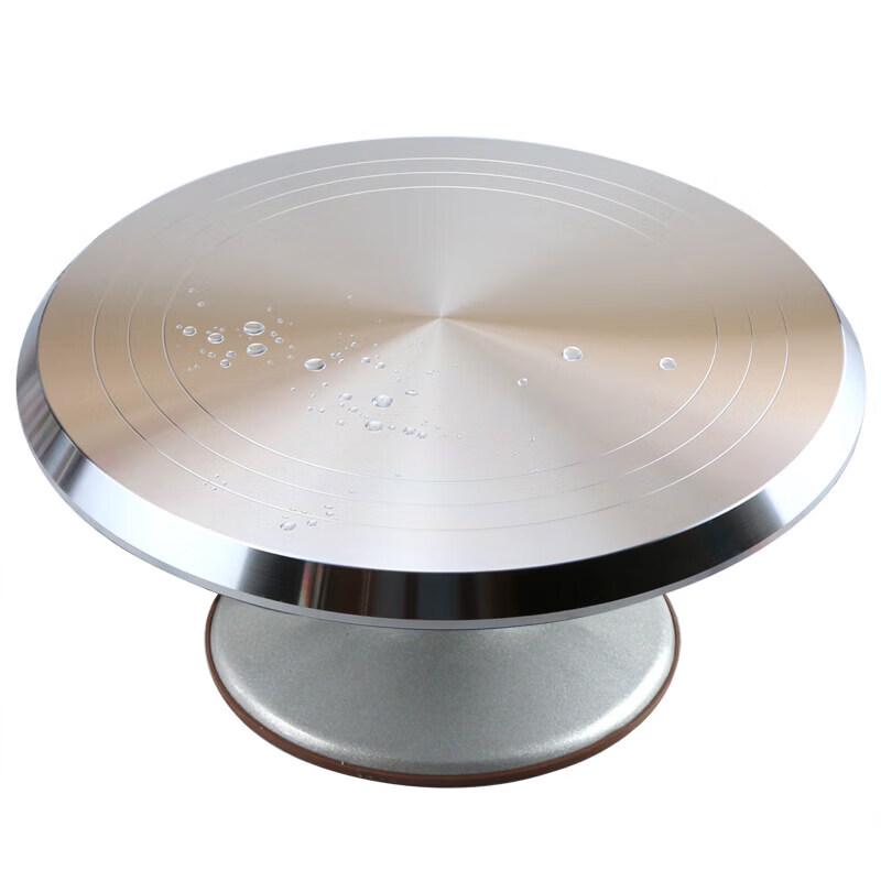 UOZO Aluminum Alloy Cake Decorating Turntable