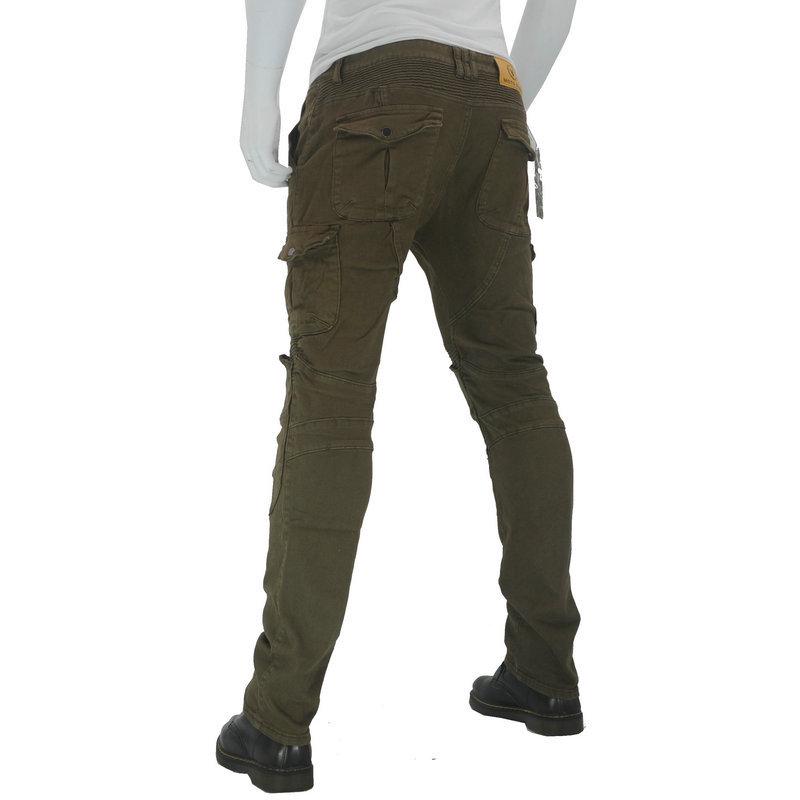 Men’s Summer Motorcycle Anti-Fall Riding Jeans - Four Seasons Elastic Racing Pants