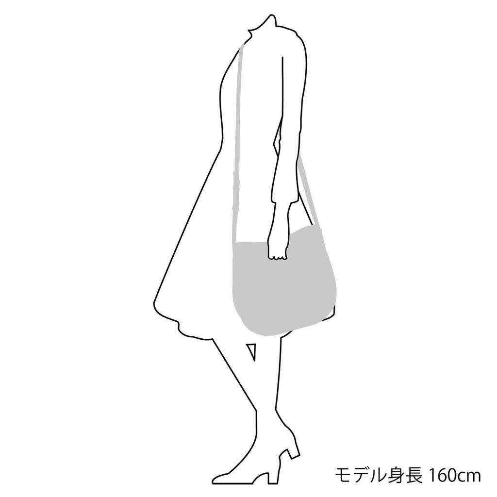Kitamura Wasserdichte Rindsleder Crossbody Umhängetasche Y-1412 Sandbeige mit Weißer Naht (52901)