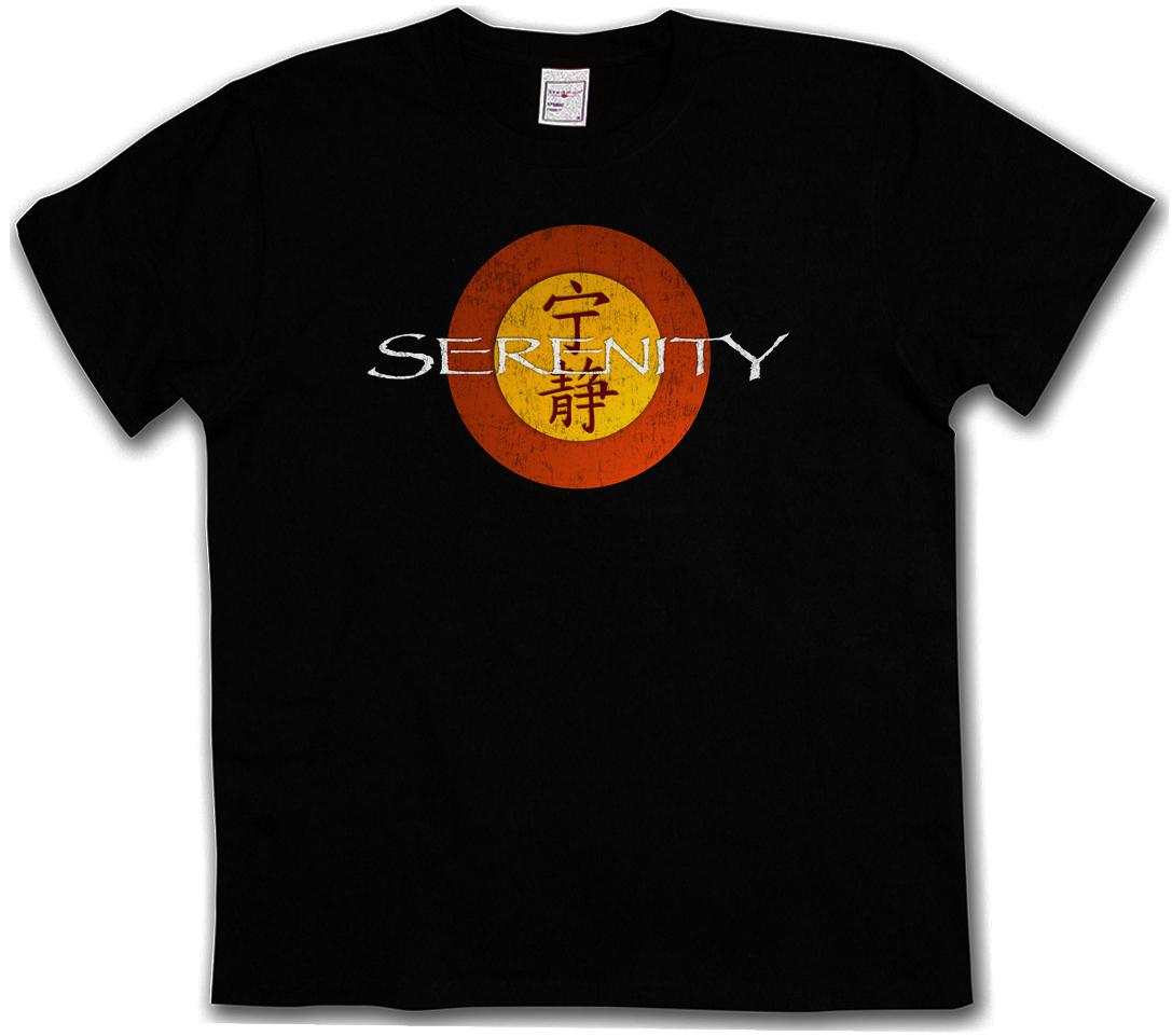 VINTAGE SERENITY LOGO T-Shirt Mens Womens Tees Top - Movie TV Blue Sun Joss Whedon Firefly T-Shirt Mens Womens Tees Top 2XL