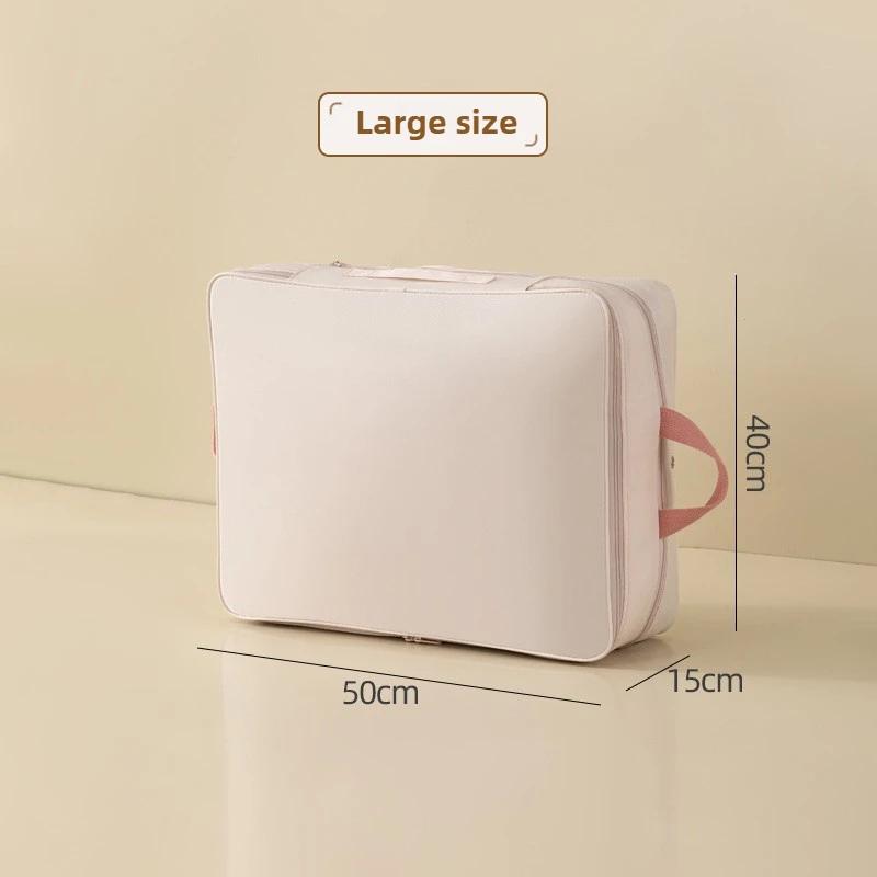 Vacuum Compression Storage Bags for Quilts & Clothes - Dustproof Organizers for Down Jackets, Travel & Home Seasonal Storage
