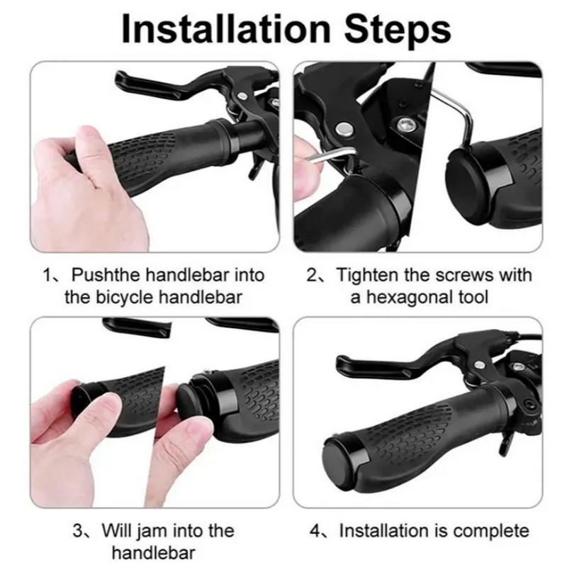 MTB Grip Bicycle Handlebar Grips Anti Slip Silicone Road Mountain Bike Handle Grip Bike Cycling Accessories Bicycle Handlebar
