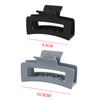 8.5cm 10.5cm Large Square Matte Hair Claw Clip Non Slip Solid Color Shark Hair Clip for Women Girls Hair Accessories