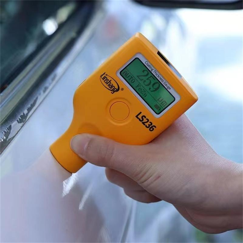 Linshang LS236 Magnetic Car Paint Film Inspection Coating Thickness Gauge Tester Meter Measurement Instruments Measuring Device