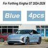 Painted For Forthing Xinghai S7 Accessories 2024-2026 4PCS Front Muds Splash Guards Rear Mud Flaps Fender Flares Car Accessories