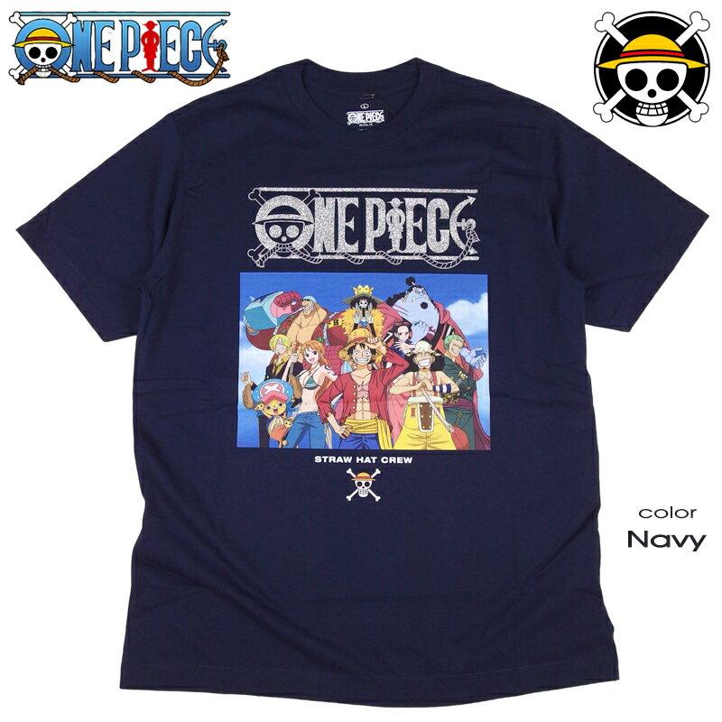 ONE PIECE T-shirt Luffy Sanji Zoro Nami Robin Chopper Brook Franky Usopp mens short sleeve anime goods womens Straw Hat Pirates skull glitter overseas