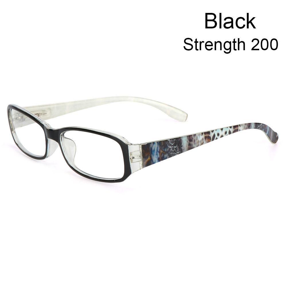 Vintage Flowers Elegant Ultra Light Frame Reading Glasses Anti-Blue Light Eyeglasses Eye Protection