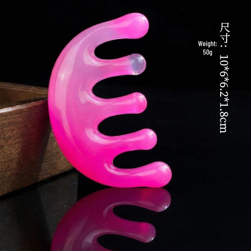 Octopus Scalp Massager Comb - Meridian Therapy & Gua Sha Head Massage Tool
